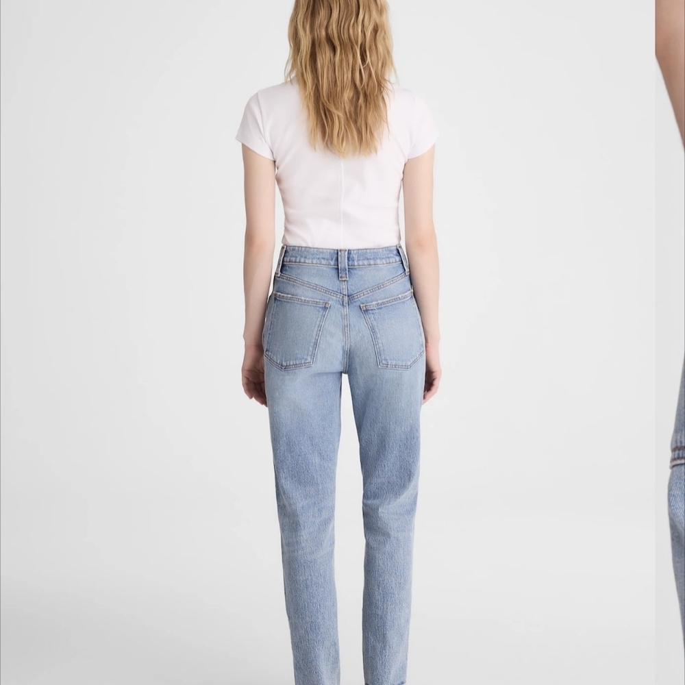 Madewell The Perfect Vintage Jean Size 25T / 0 High Rise Light Wash - Picture 2 of 15
